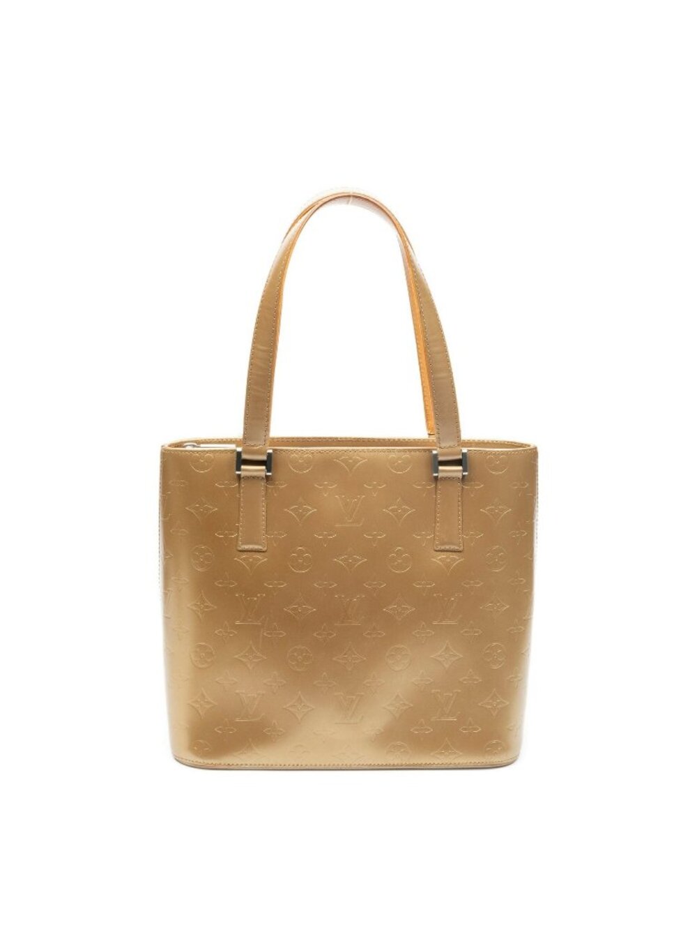 Louis Vuitton Stockton Beige Monogram Matte Shoulder Bag